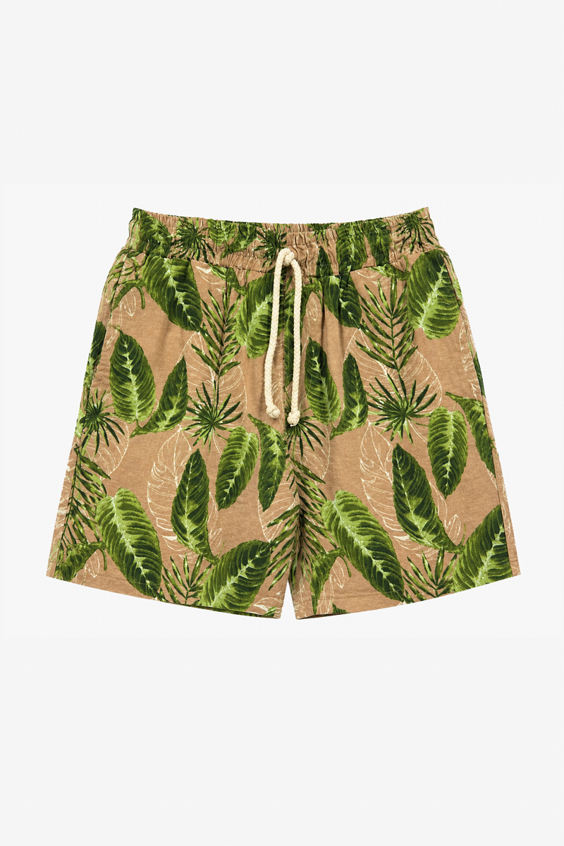 Short Orei, em Linho