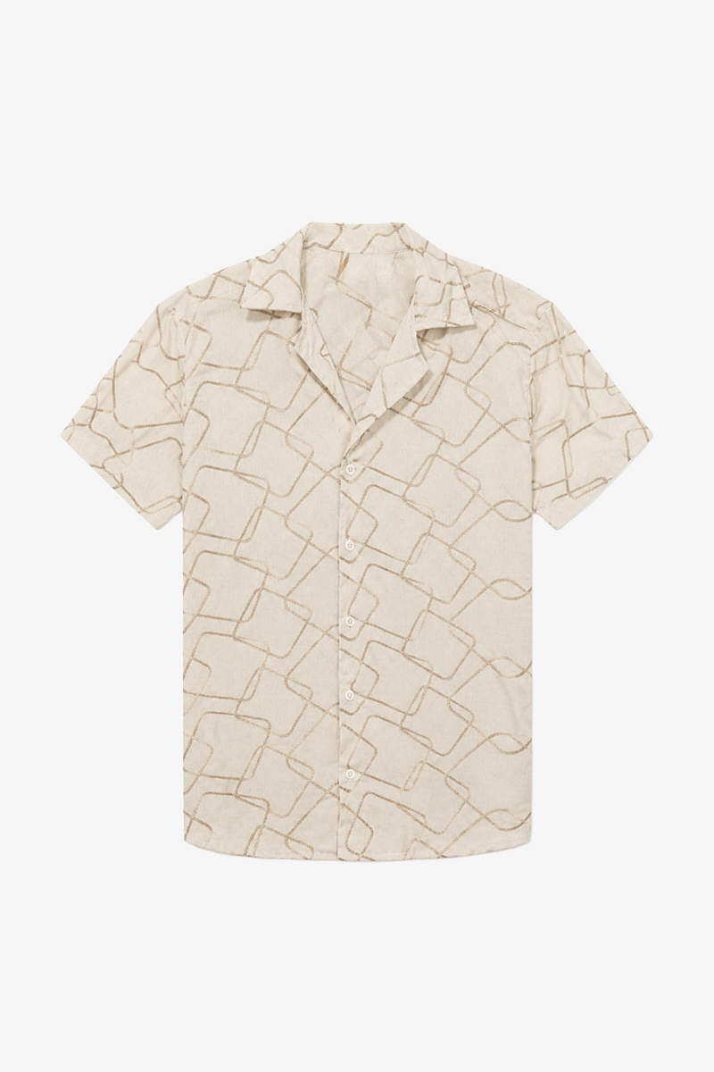 Camisa Nicolás, Manga Curta